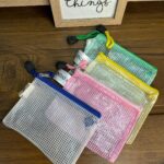 Transparent mini pouch